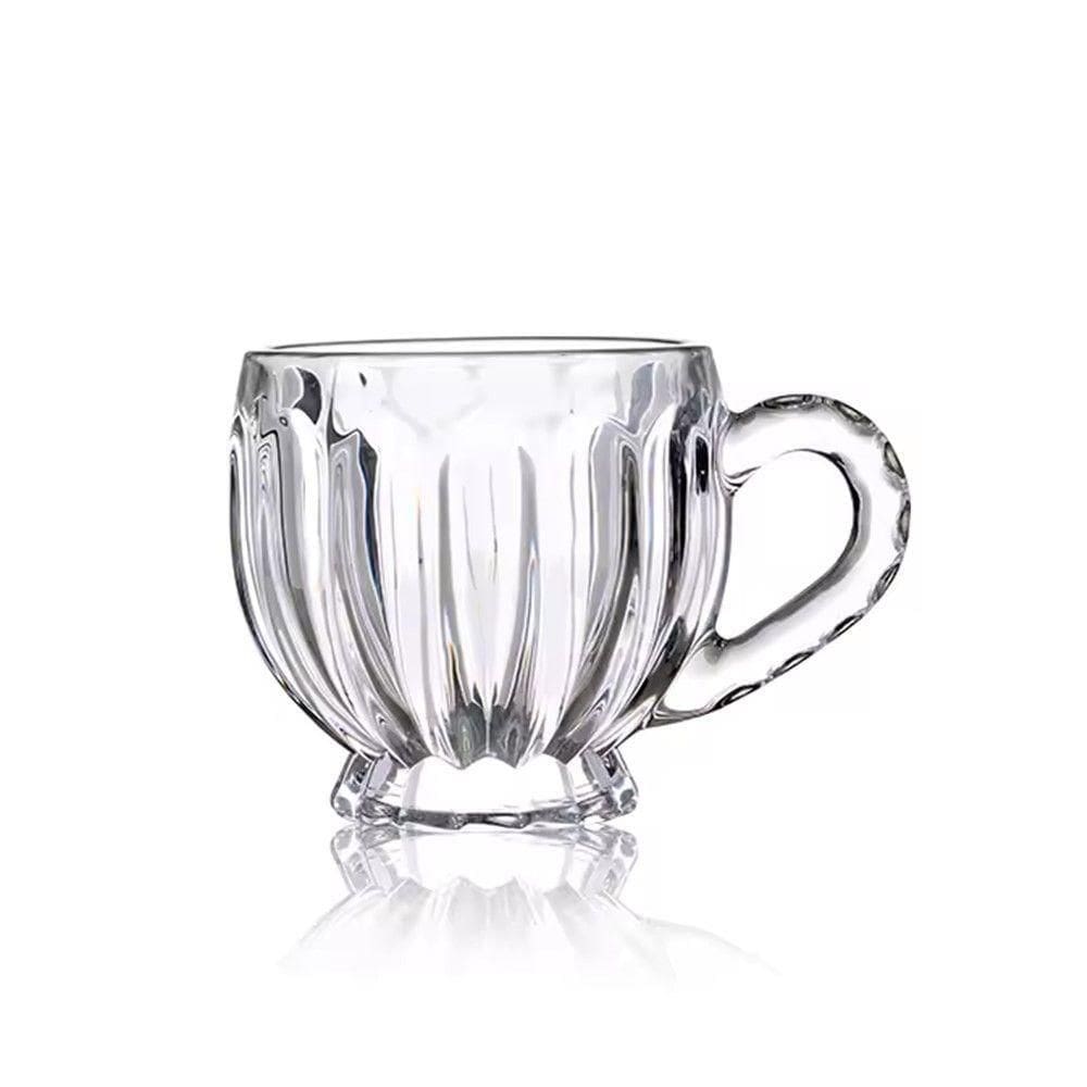 XícarasDe Vidro Para Chá Café Cappuccino Mali 200ml Em Casa Tem