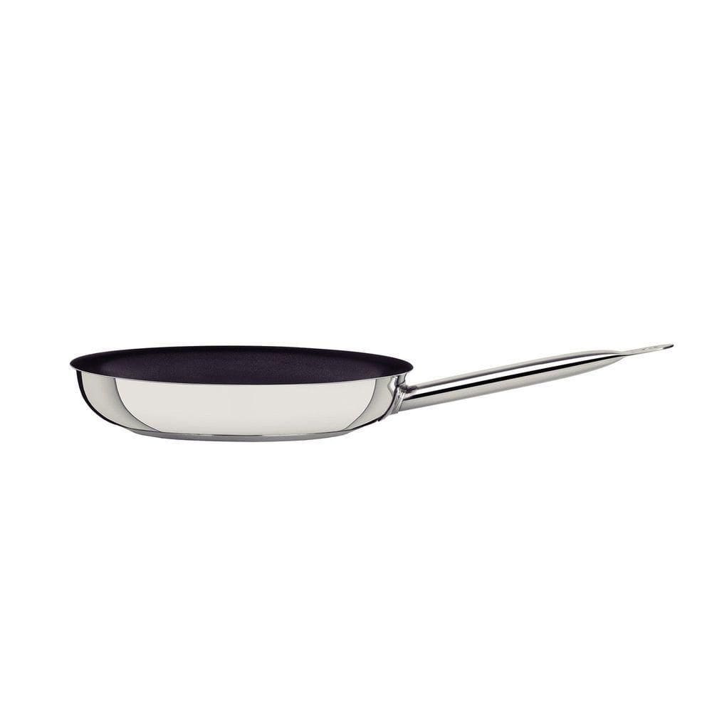Frigideira Tramontina Professional Rasa Aço Inox Fundo Triplo Antiaderente Cabo 20 Cm 1,1 L Tramontina