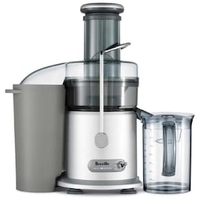 Espremedor Moedor Frutas Legumes PRO Inox 850 Watts 12.000 RPM, 110v, BREVILLE JE98XL, Prateado