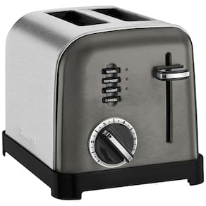 Torradeira Elétrica, 2 Fatias, Aço Inoxidável, 110v, CUISINART CPT 160BKS, Prateado