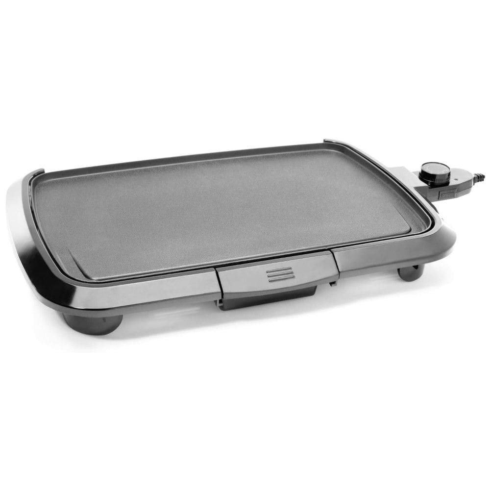 Chapa Elétrica Chefman, Churrasqueira Elétrica Portátil Totalmente Imersível, 1200W, 110V, Preta