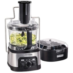 Processador de Alimentos 2.8mL com 2 Velocidades, 450W, 110v, HAMILTON BEACH PROFESSIONAL 70815, Prateado