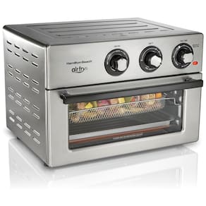 Forno Elétrico de Bancada com Controle de Temperatura e Temporizador, 1800W, Aço Inoxidável, 110v, HAMILTON BEACH 31225, Prateado