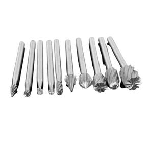 Kit Fresas Microretifica Dremel E Furadeira 40Mm 10 Unidades