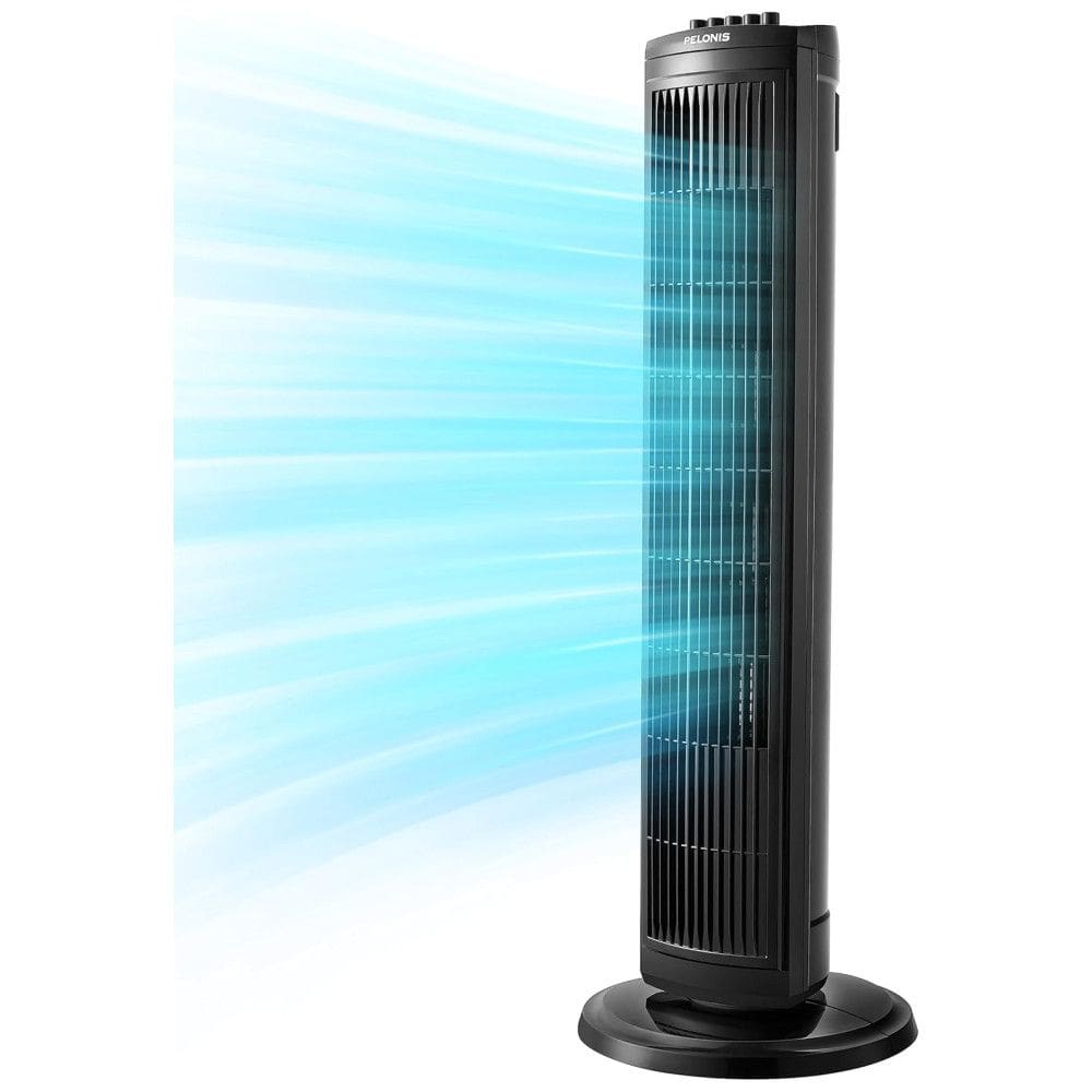 Ventilador de Torre 3 Velocidades, com Temporizador de Desligamento Automático, 110V 38W, PELONIS PFT28A2BBB, Preto