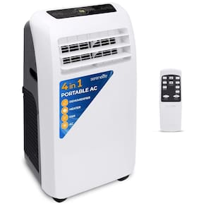 Climatizador de Ar Portátil SereneLife SLACHT128 , com Controle Remoto, 110V, Branco