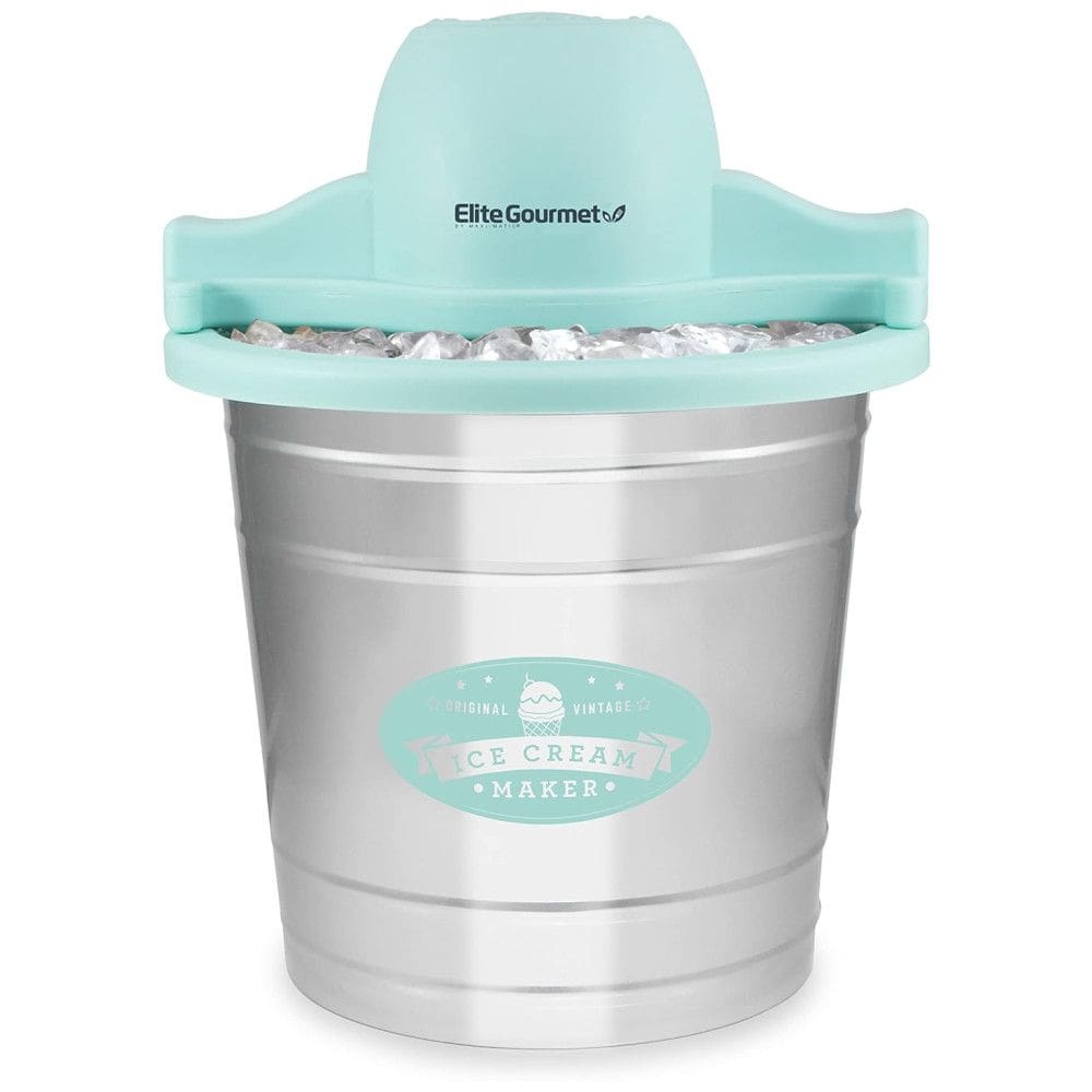 Sorveteira Elétrica Com Balde de Metal 1,5L, Az, 110v, MAXI MATIC EIM 308L, Prateado