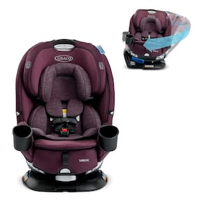 Cadeira de Bebê para Carro Graco Turn2Me 3 em 1 com Porta Copos, Peso Rec 2 a 45 kg, Vinho Londres