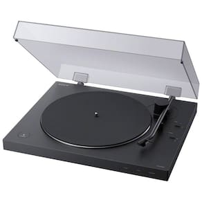 Vitrola Toca discos de vinil sem fio PS LX310BT Totalmente Automático com Bluetooth e saída USB, 110v, SONY PSLX310BT, Preto