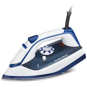 Ferro de Passar a Vapor com Antigotejamento, 1500W, 110v, HAMILTON BEACH 14650, Azul