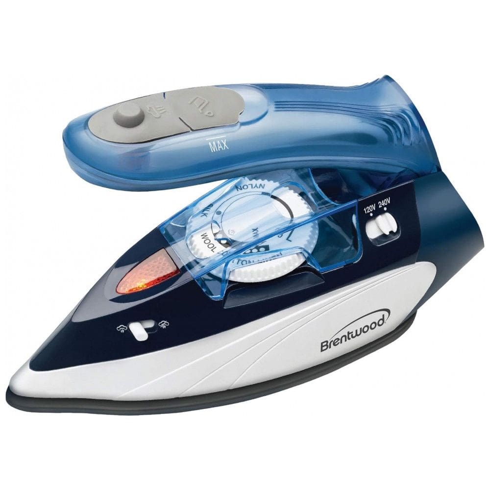 Ferro de Passar a Vapor, 1100W, 110v, BRENTWOOD MPI 45, Azul