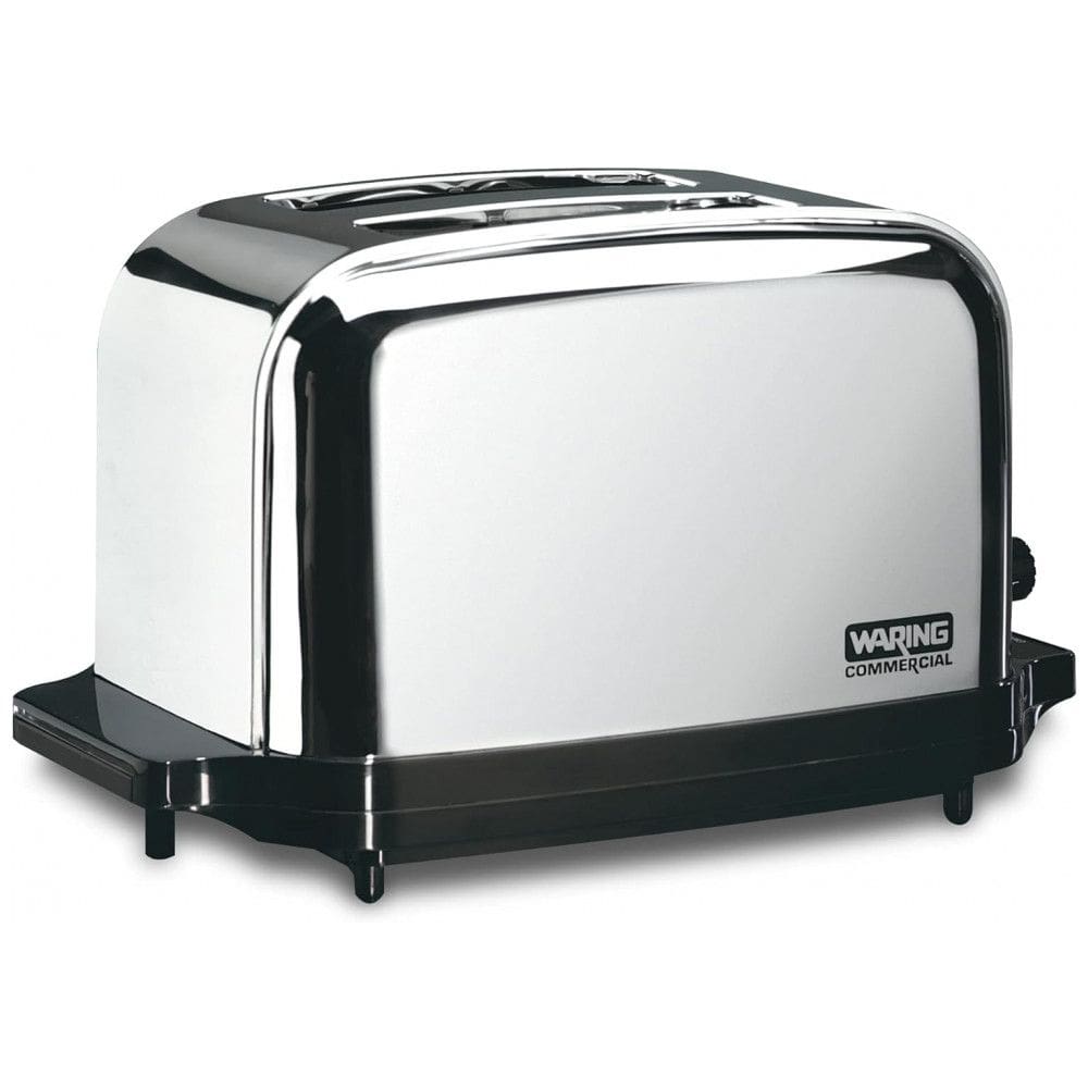 Torradeira Elétrica 2 Fatias com 15 Níveis de Tostagem, 110V 950W, Waring WCT702, Prata