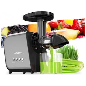 Centrífuga de Frutas e Vegetais com Motor Reversível, 110V 250W, LUFVEBUT, Cinza