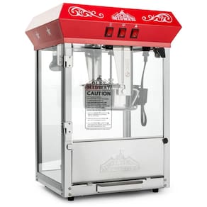 Pipoqueira Elétrica de Bancada 12kg, 850W, 110v, OLDE MIDWAY POP P800 RED, Vermelho