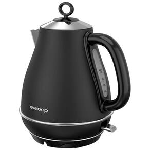 Chaleira Elétrica 1,5 L com Desligamento Automático, 110V 1500W, Evoloop, Preta