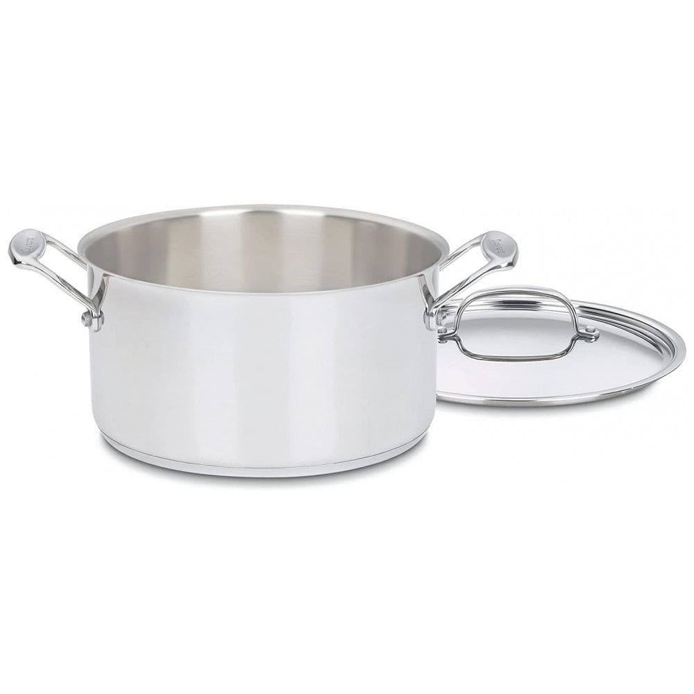 Panela Profissional Clássica 6 Litros com Tampa em Aço Inoxidável, Cuisinart 744 24