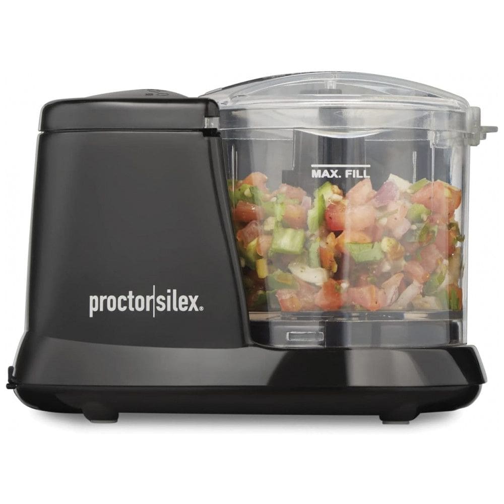Mini Processador de Alimentos 1,5 Xícaras de Cpacidade 150W, 110v, PROCTOR SILEX 72507PS, Preto