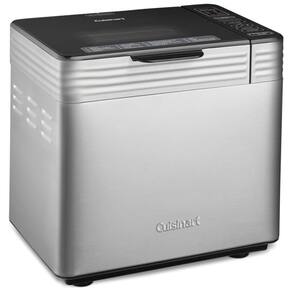 Panificadora com Convecção, 16 Funções, 3 Tamanhos de Pão de até 900g e 3 Cores de Crosta Disponíveis, 110V 1800W, Cuisinart, Prata