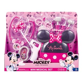 Maleta com 10 Acessórios Médicos da Minnie Multikids - BR2188
