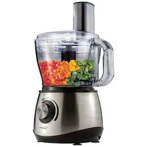 Processador de Alimentos 600W, 8 Xíc Aço Inoxidável, , 110v, BRENTWOOD SELECT FP 581, Prateado