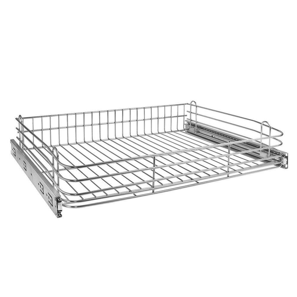 Gaveta Fruteira Deslizante Inox 370x125x465m Mód 400mm 7250i