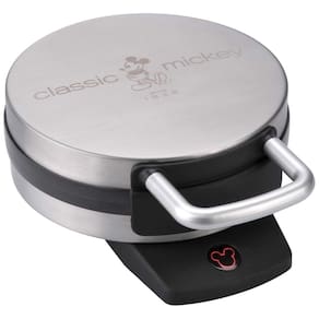 Máquina de Waffle DCM 1, 1 Fatia, 110v, DISNEY Classic Mickey, Prateado