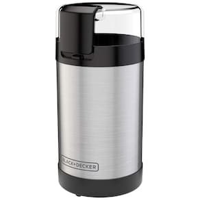Moedor de Grãos de Café, 3 Xícaras, Aço Inox, 110v, BLACKDECKER CBG110S, Prateado
