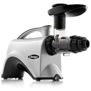 Moedor Duplo Frutas Grãos Cana Verduras 50 Watts 80 RPM 2HP Profissional, 110v, OMEGA JUICERS NC800HDS, Cinza