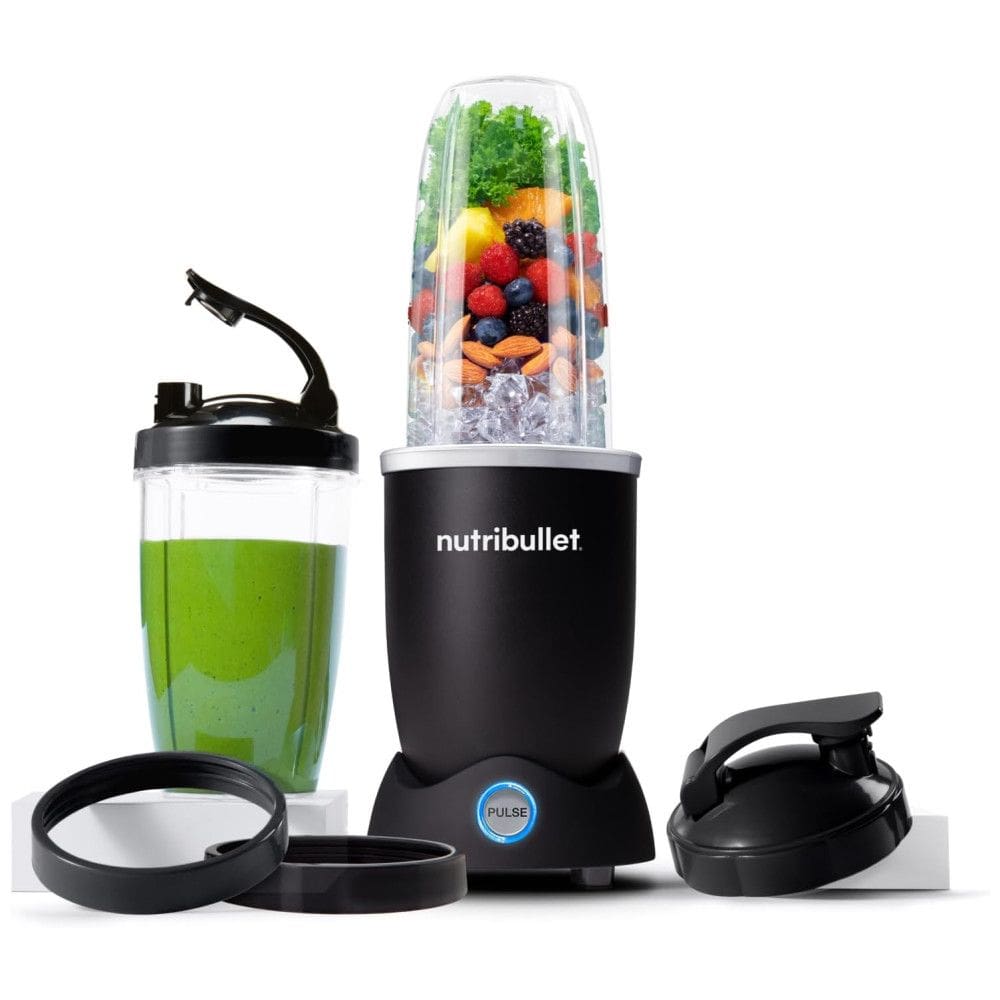 Liquidificador para Vitaminas e Shakes com Botão Pulse, 110V 1200W, NUTRIBULLET N12 1001, Cinza
