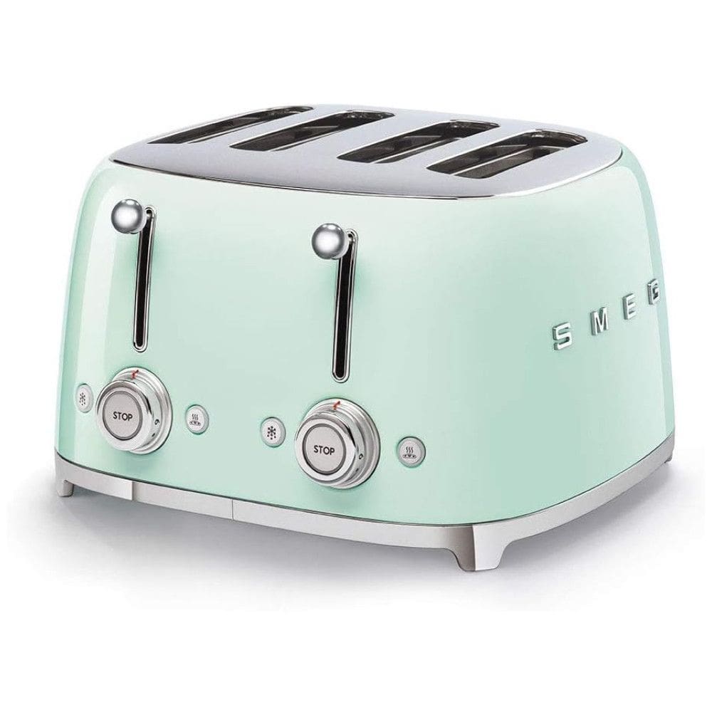Torradeira 4 Slot Pastel, SMEG TSF03PGUS, Azul Claro