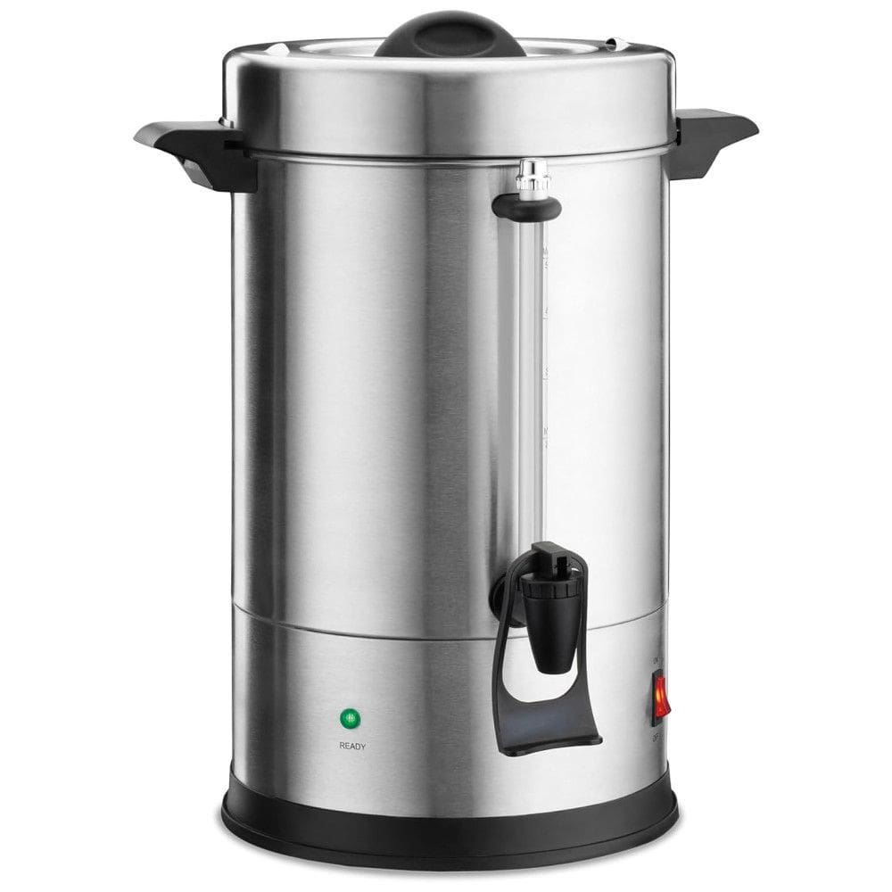 Urna de Café Comercial em Aço Inoxidável 8L com Luz Indicadora e Visor Removível, 110V 1440W, Waring WCU550, Prata