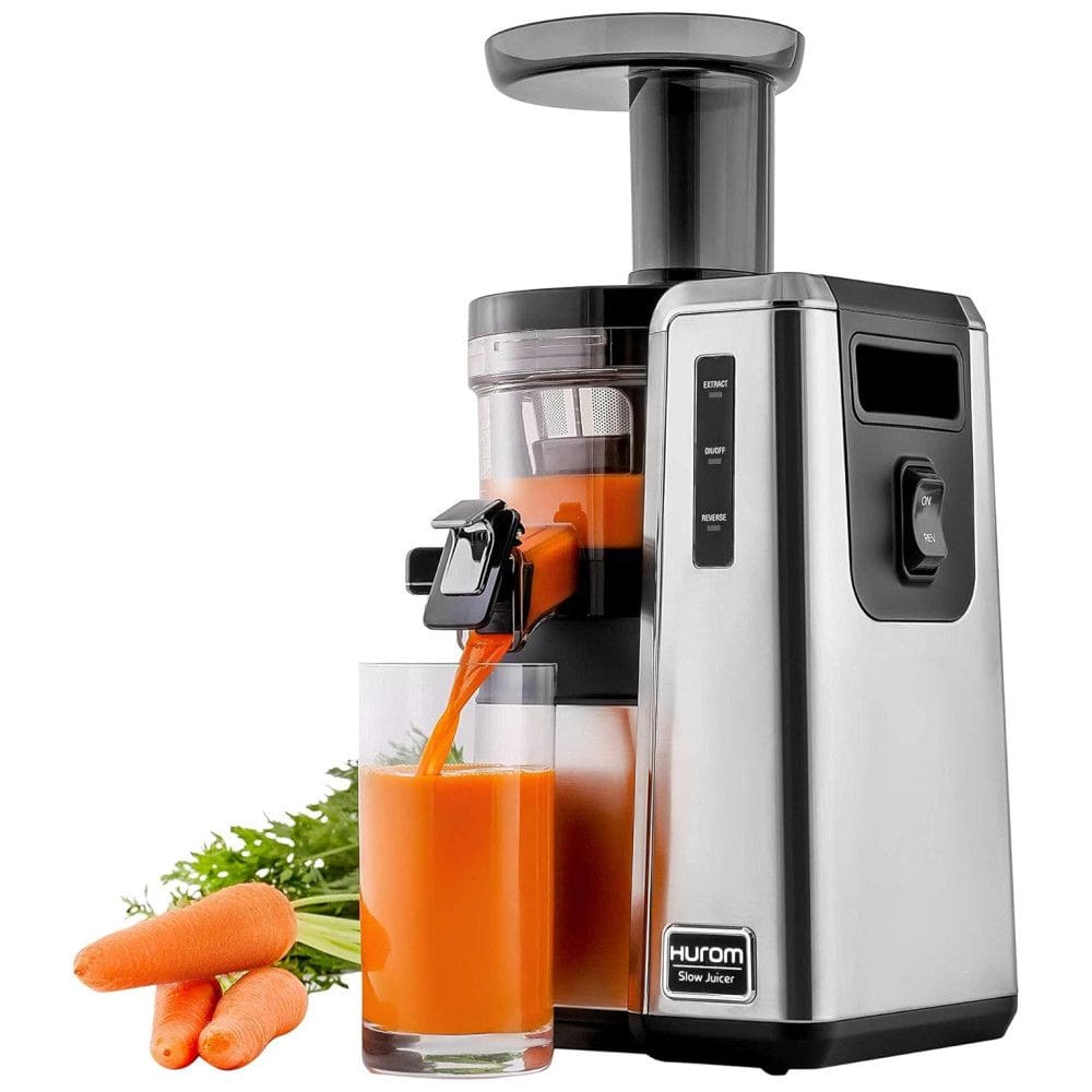 Centrífuga de Frutas, Aço Inox, 150W, 110v, HUROM HZ, Prateado