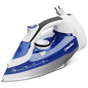 Ferro de Passar a Vapor, com Desligamento Automático, 1500W, 110W, MUELLER AUSTRIA MU 77XB, Azul