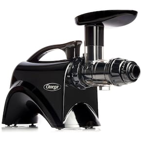 Espremedor Elétrico para Sucos com 2 Estágios de Extração, 150W, 110v, OMEGA NC900HBK19, Preto