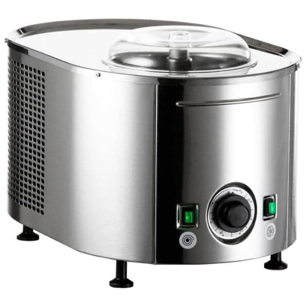 Lussino Sorveteira Elétrica, Capacidade 2L, 100W, 110v, MUSSO mini 4080, Cinza escuro