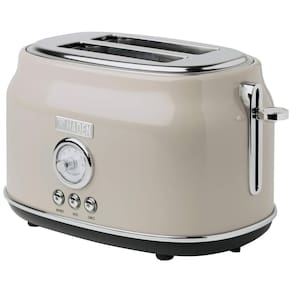 Torradeira de 2 Fatias com 6 Níveis de Tostagem, 1500W, 110v, HADEN 75003, Bege