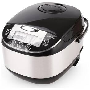 Panela de Arroz Elétrica 5L Multifuncional com 10 Configurações e Desligamento Automático, 110v, MIDEA MB FS5017B, Cinza