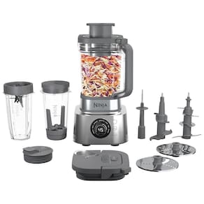 Liquidificador de Bancada 2L, Aço Inoxidável, 1200W, 110v, NINJA SS401, Prateado