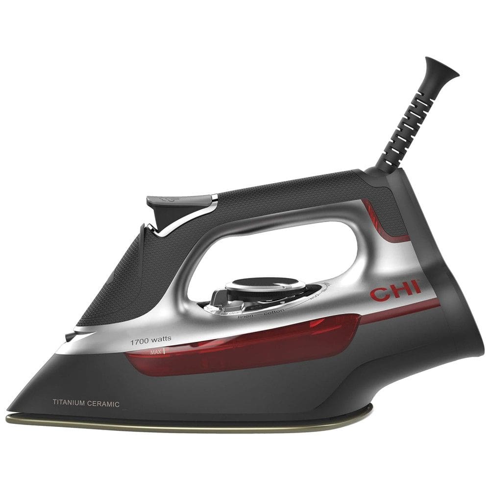 Ferro de Passar a Vapor, com Desligamento Automático, 1700W, 110W, CHI STEAM 13101, Cinza