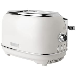 Haden 75018 Heritage Torradeira Elétrica de 2 Fatias com 6 Níveis de Tostagem, 900W 110V, Branca