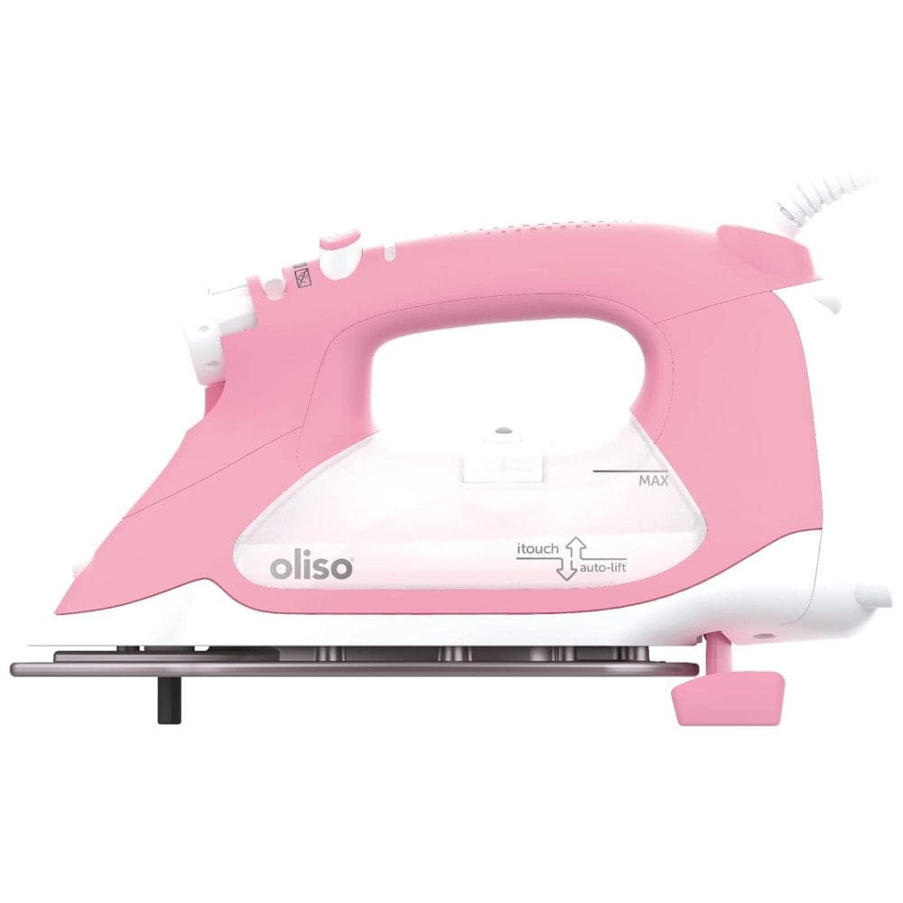 Oliso TG1600 Pro Plus Ferro de Passar á Vapor, c, Desligamento Automático, 1800W, 110W, Rosa