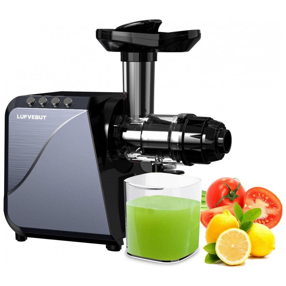 Centrifuga de Frutas e Legumes com Alto Rendimento, 110V 250W, LUFVEBUT, Cinza
