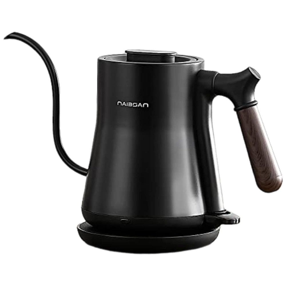 Chaleira Elétrica 800mL em Aço Inoxidável, 110V 1000W, Naibsan, Preto