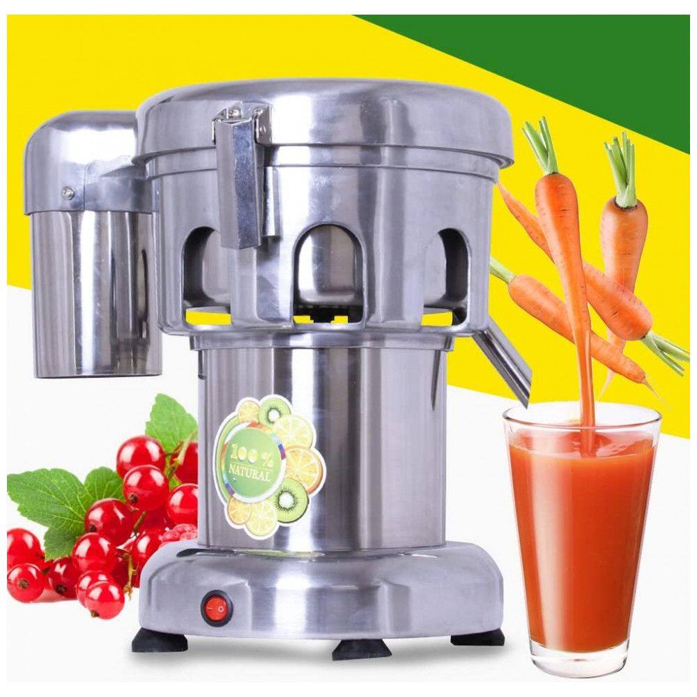 Espremedor de Frutas e Vegentais Elétrico Profissional, Aço Inoxidável, 110V Gdrasuya10, Prata