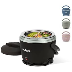 Lancheira Elétrica Portátil 600 mL Aquece e Mantem Aquecido, 110v, CROCK POT 2143869, Preto