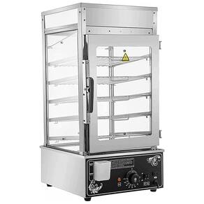Máquina de Hot Dog Profissional em Aço Inoxidável, 110V, TECHTONGDA, Prata