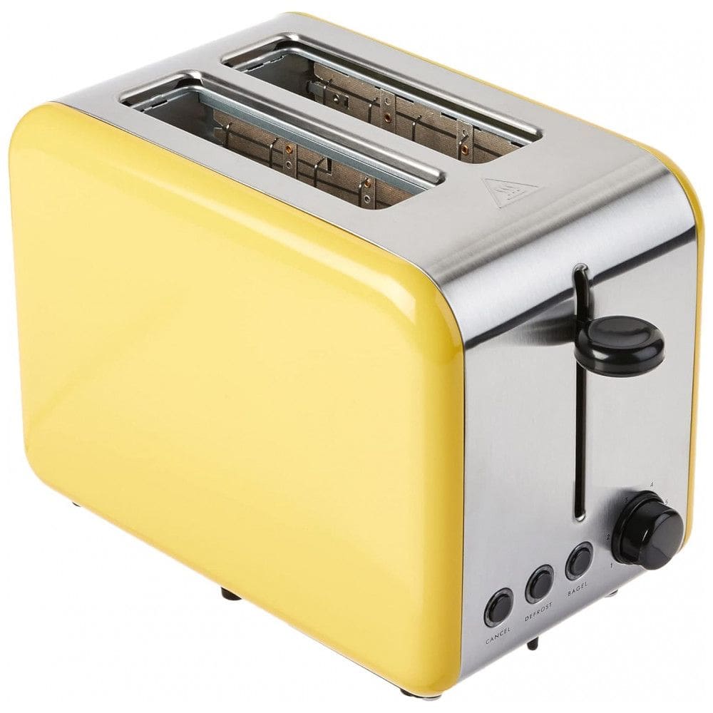 Torradeira Elétrica 2 Fatias com 6 Níveis de Tostagem, 110v, KATE SPADE NEW YORK, Amarelo