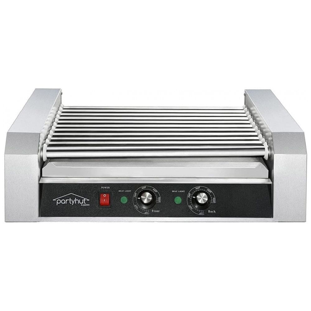 Máquina de Hot Dog PartyHut até 30 Salsichas por Vez, Aço Inoxidável 110V 1400W