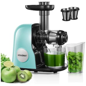 Centrifuga de Frutas Profissional com Motor Silencioso, 110V 150W, HOUSNAT, Azul