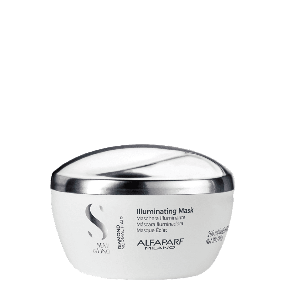 Alfaparf Milano Semi Di Lino Diamond Illuminating - Máscara Capilar 200ml
